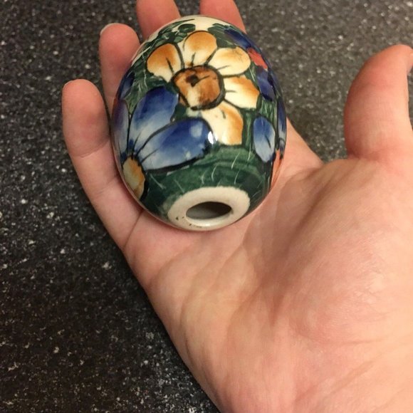 Vintage Hand Painted Egg Decorative Decor Easter Mother’s Day - Picture 9 of 12